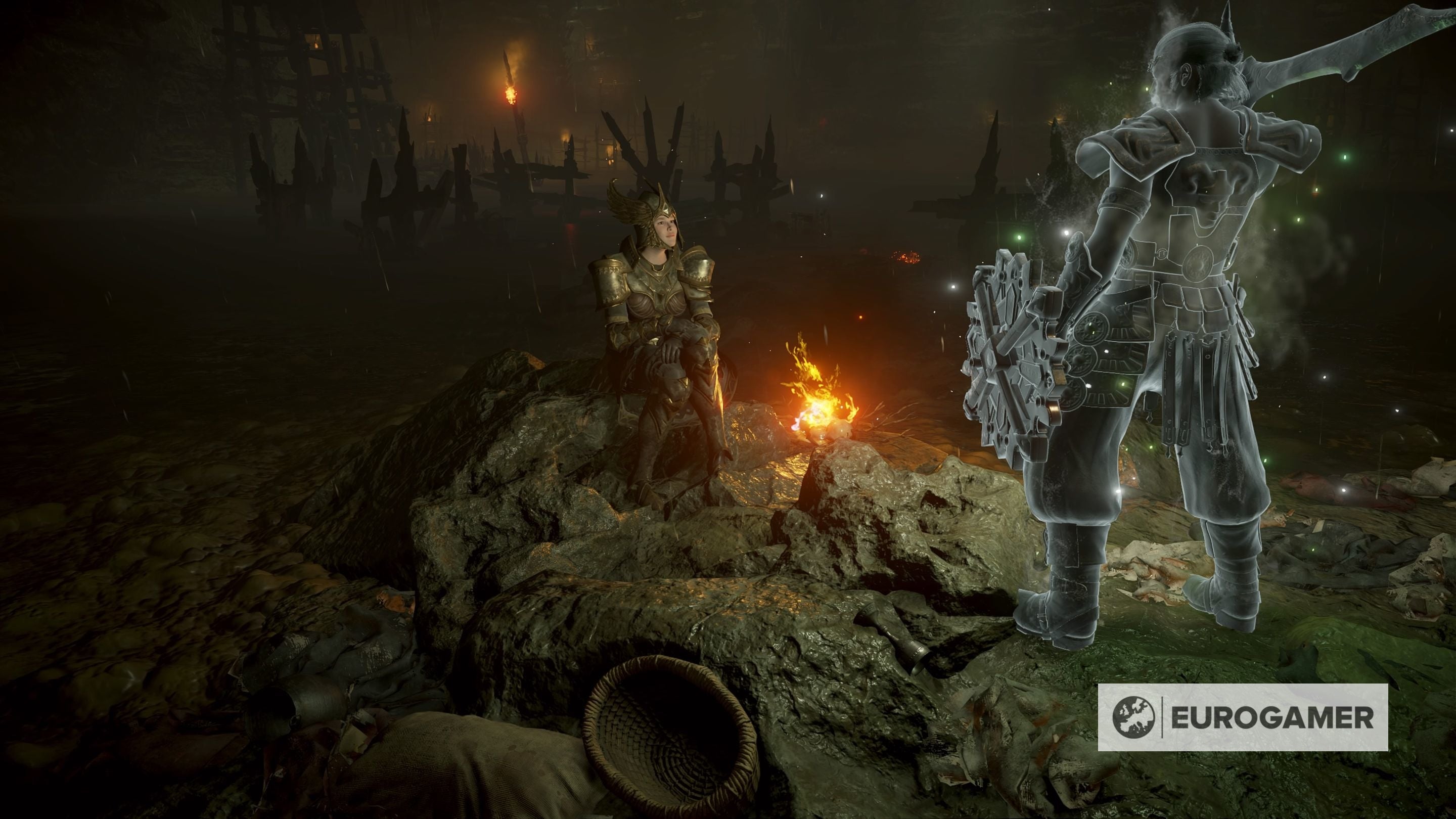 Demon's Souls best armour set including Fluted, Gloom